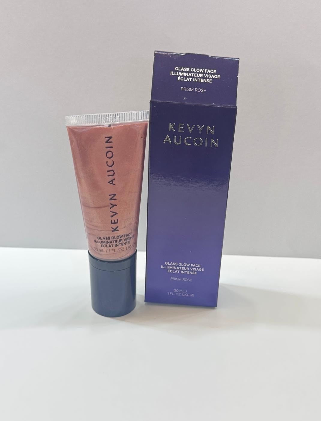 Kevyn Aucoin Glass Glow Face Highlighter PRISM ROSE 1oz New In Box