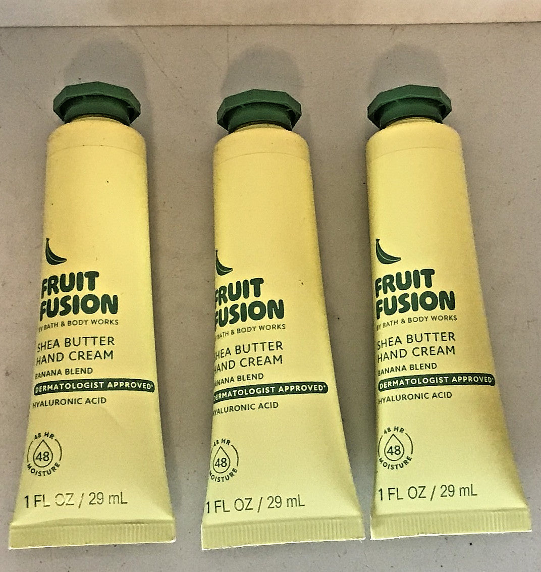 Banana Shea Butter Hand Cream 1 oz - 3 Pack