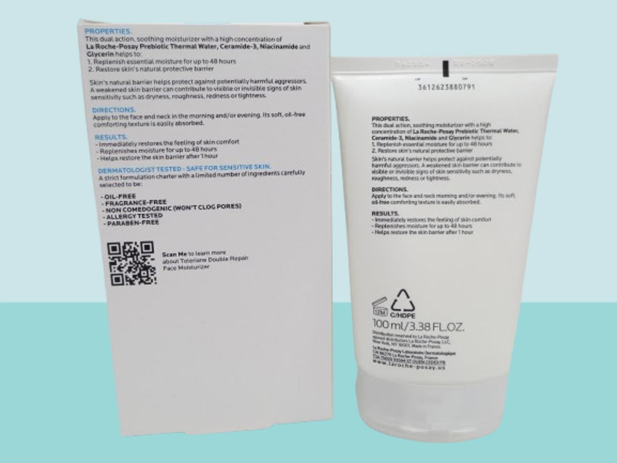 Toleriane Double Repair Face Moisturizer 3.38 oz - 2 Pack
