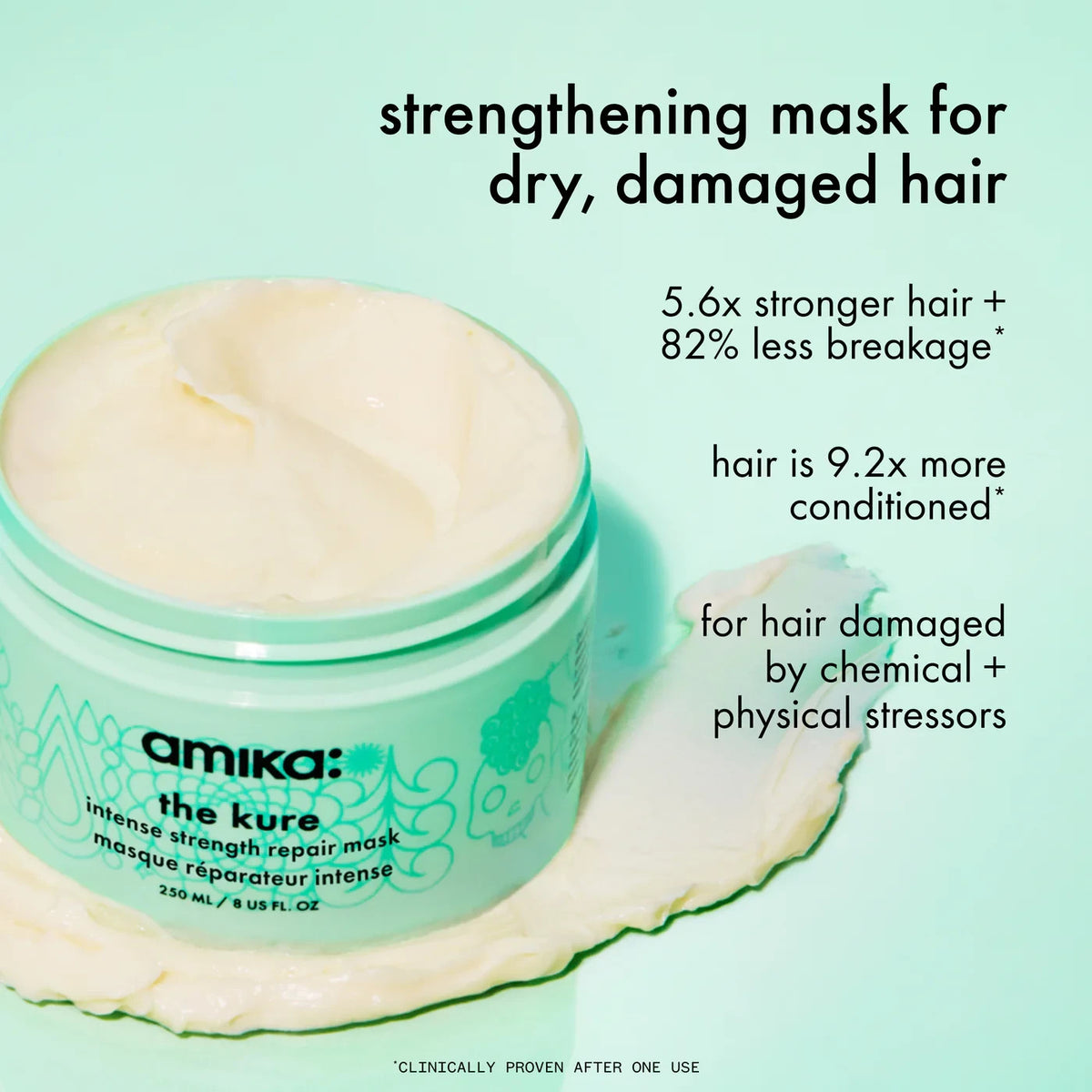 Hair Repair Mask for Damaged Hair - 16 oz Deep Conditioning Treatment