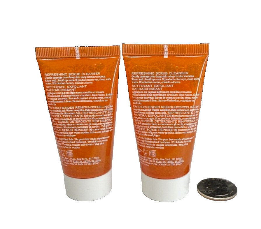 Origins Ginzing Refreshing Scrub Cleanser, 1 oz – Pack of 2
