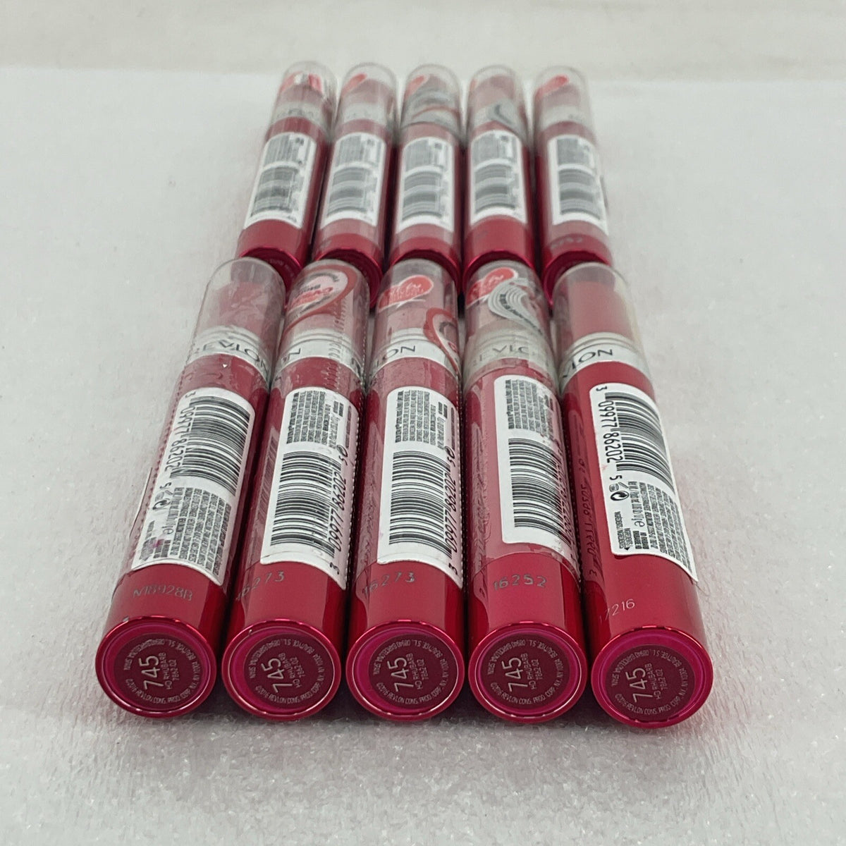 Revlon Ultra HD Lipstick Gel Lip Color 745 Rhubarb - Pack of 10 Full Size