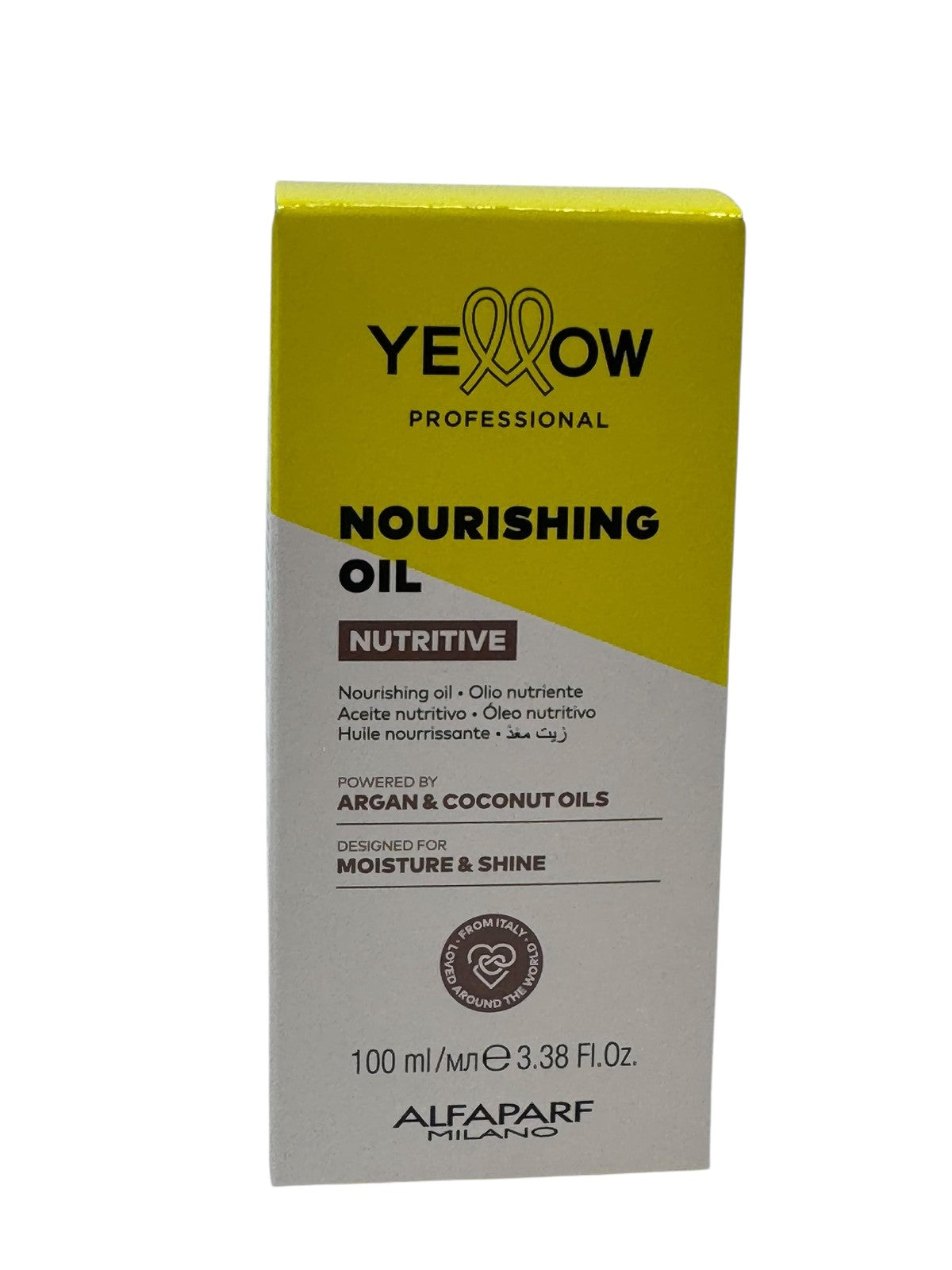 Nourishing Hair Oil for Dry Hair - AlfaParf Yellow Nutritive 3.38 Oz