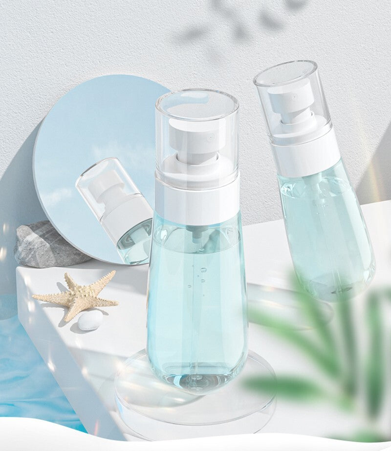 Travel Spray Bottle 100ml Fine Mist Refillable PETG Portable Container