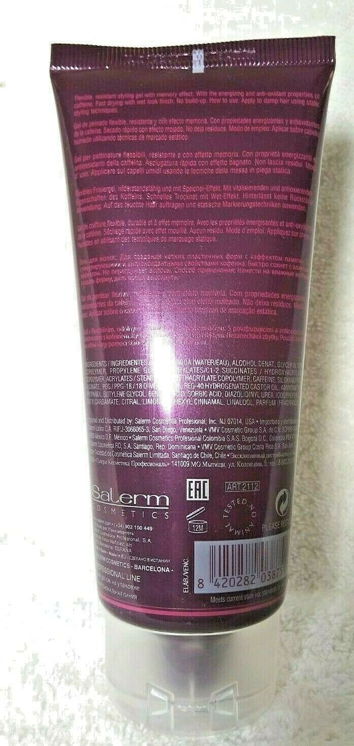 Medium Hold Wet Look Hair Gel with Caffeine - 200ml | Flexible Styling