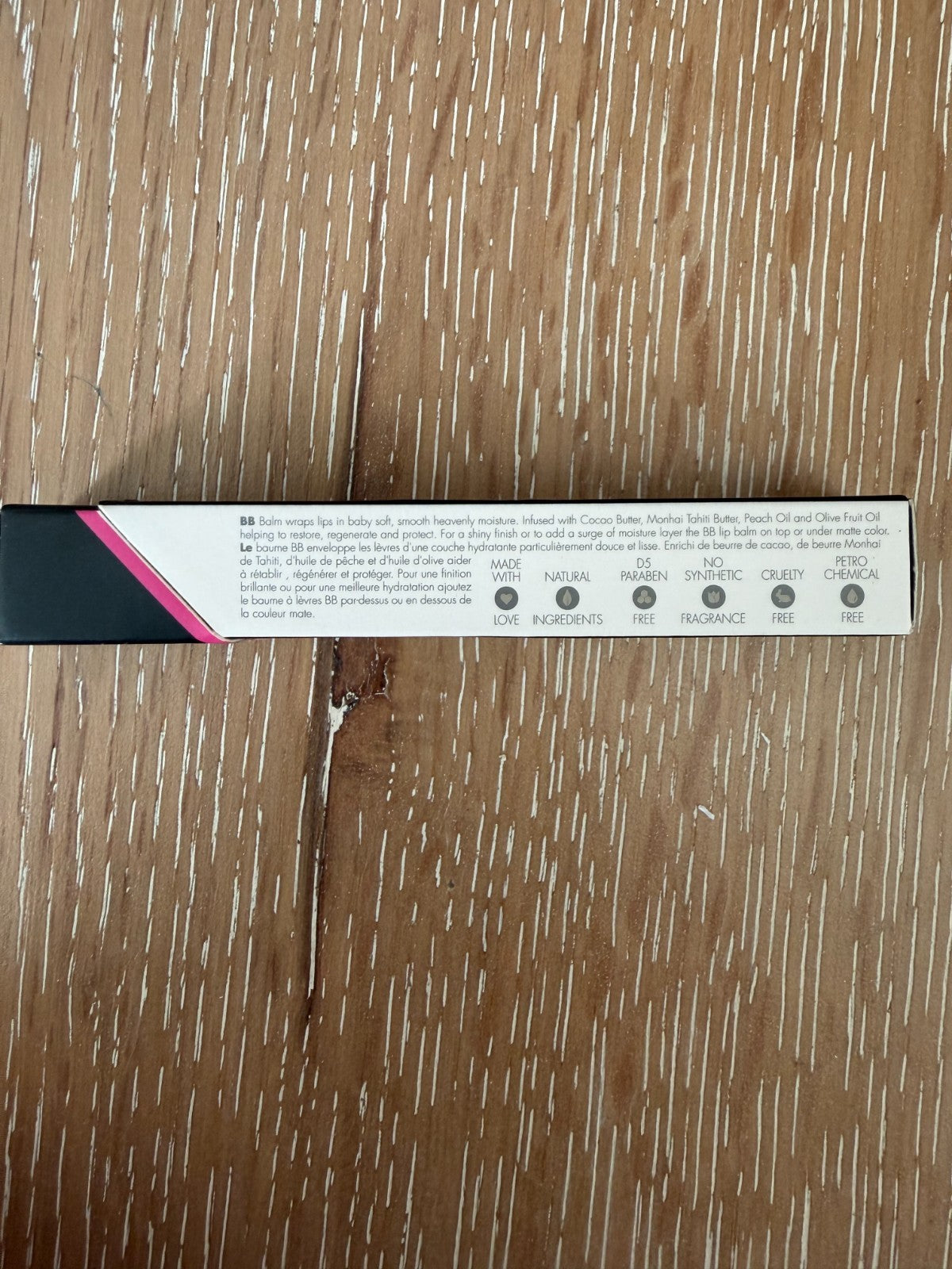 Pink Champagne Lip Balm Crayon - Baby Balm Lip Treatment 0.025oz