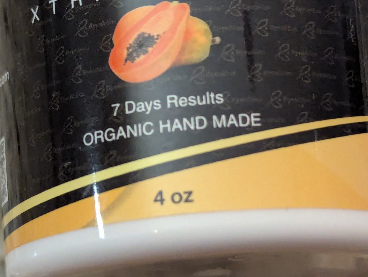 Organic Handmade Face Cream - Xtra Strong Moisturizer 4 oz