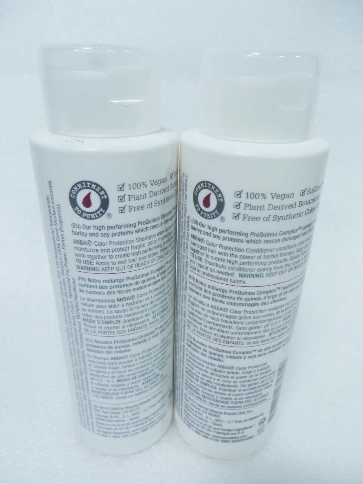 Color Protection Shampoo & Conditioner Duo for Chemically Treated Hair 8 oz