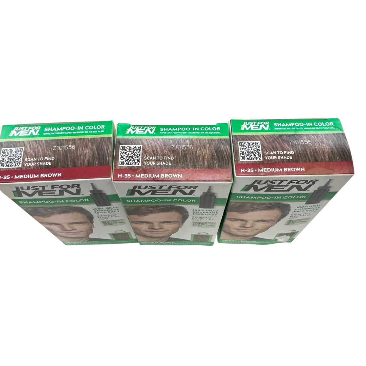 Medium Brown Hair Color Shampoo - 3 Pack