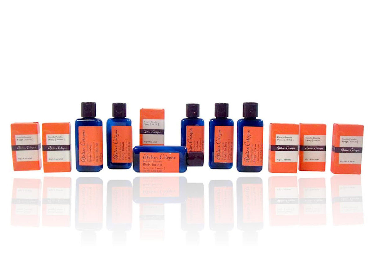 Atelier Cologne Pomelo Paradis 12-Pack Combo "6x Body Lotion & 6x Bar