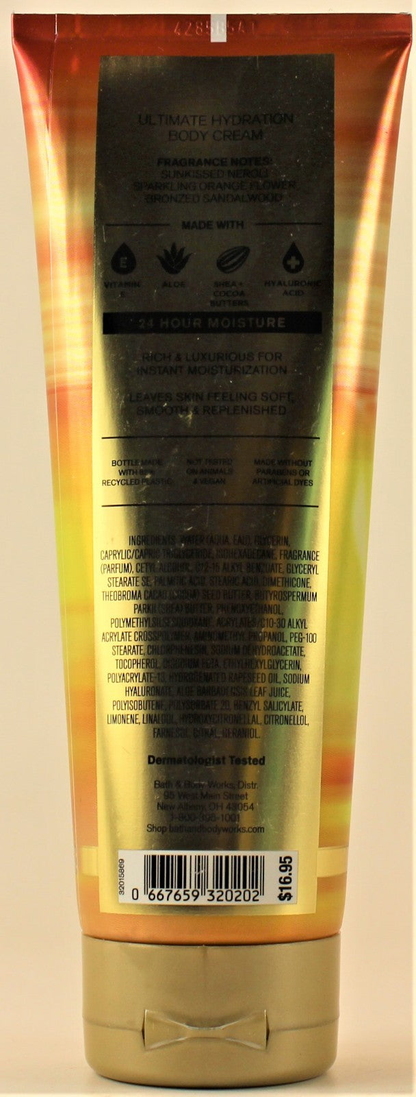 In The Sun Body Cream Lotion Moisturizer 8oz (Qty 2)