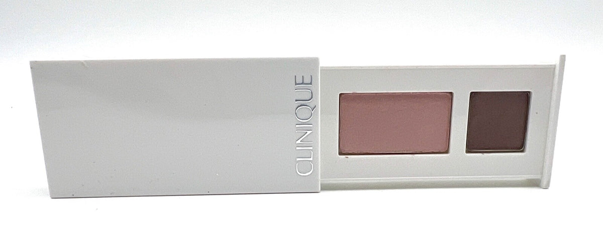 Clinique All About Shadow Duo Eye Makeup - 23 Hazy & 22 Ballet Flats 1.7g