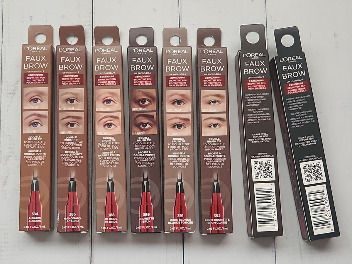 L’Oréal Faux Brow Waterproof Eyebrow Color Pen - Choose Your Shade
