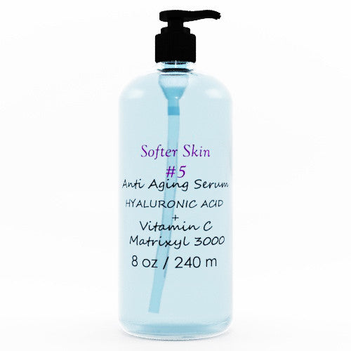 8 oz Hyaluronic Acid Serum with Vitamin C & Matrixyl 3000 Anti-Aging Skin Care