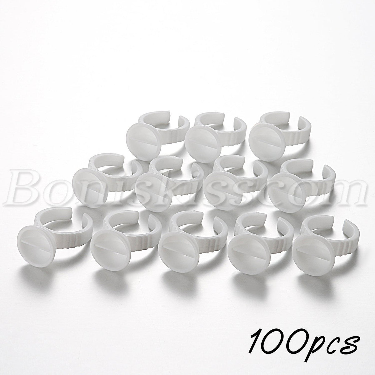 Disposable Grafted Eyelash Separator Rings for Extensions - 100pcs