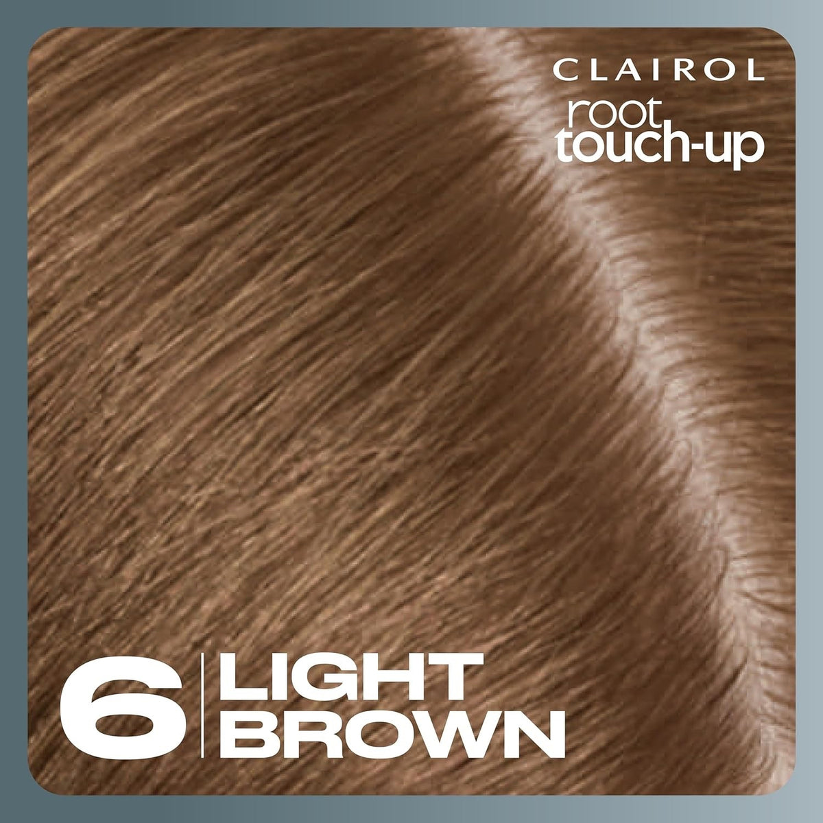 Root Touch-Up Permanent Hair Color #6 Light Brown - 6 Pack
