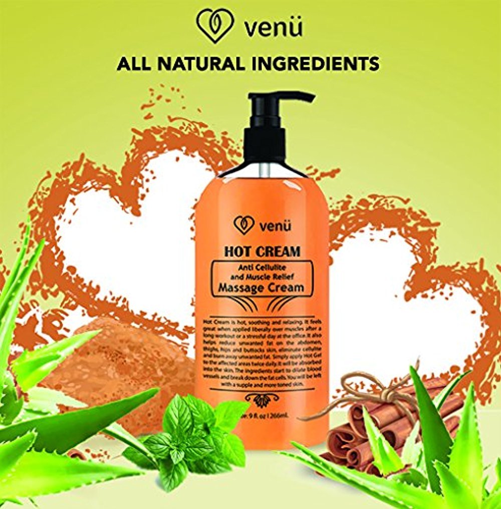 Hot Cream Anti Cellulite & Muscle Relief Gel