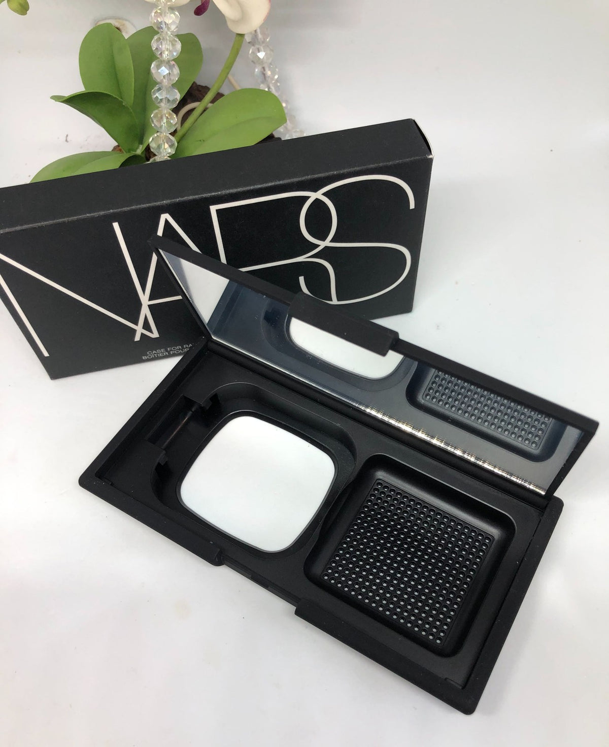 Refillable Compact Foundation Case for Radiant Cream Makeup Empty Container