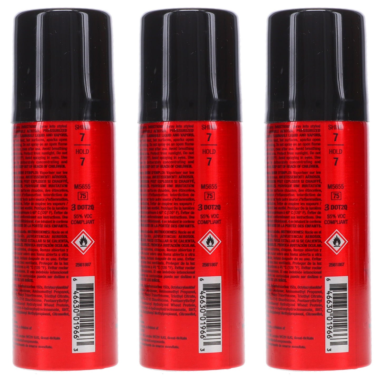 Volumizing Hairspray 1.5 oz - 3 Pack for Hold & Shine