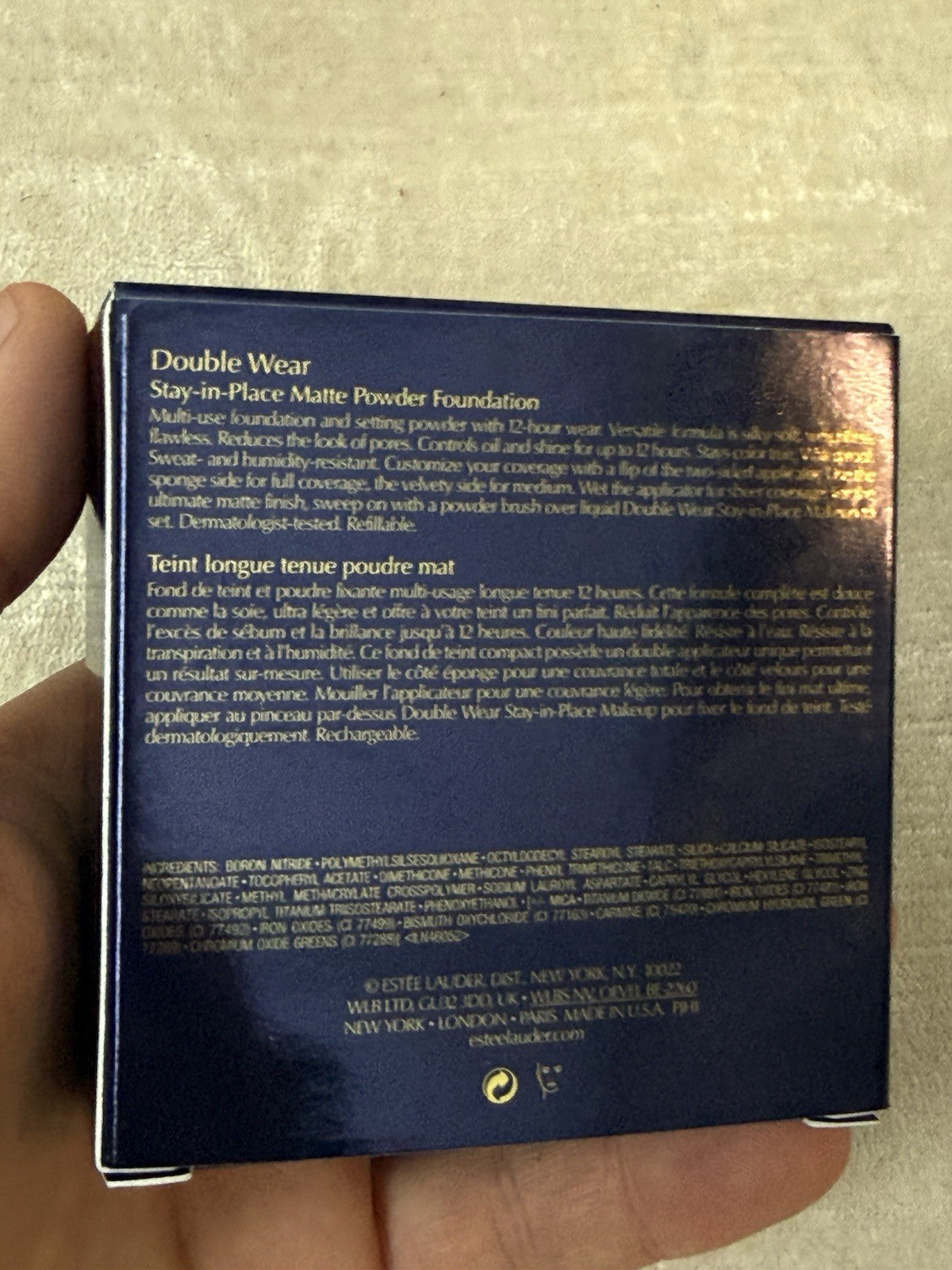 Estée Lauder Double Wear Matte Powder Foundation 2N1 Desert Beige