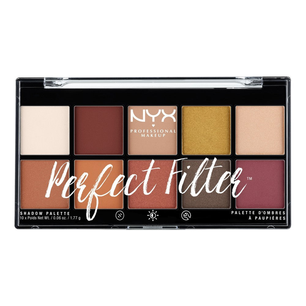 Eyeshadow Palette - Rustic Antique Natural & Vibrant Shades with Matte Satin & Shimmer Finishes