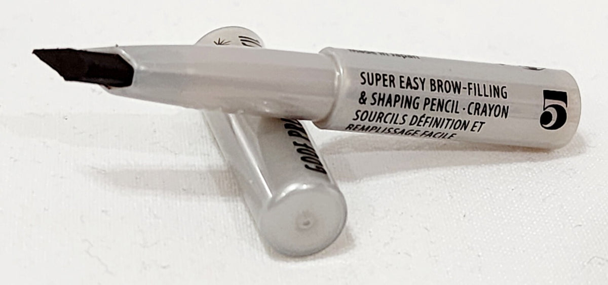 Benefit Goof Proof Brow Pencil #5 Warm Black Brown Waterproof Travel Size