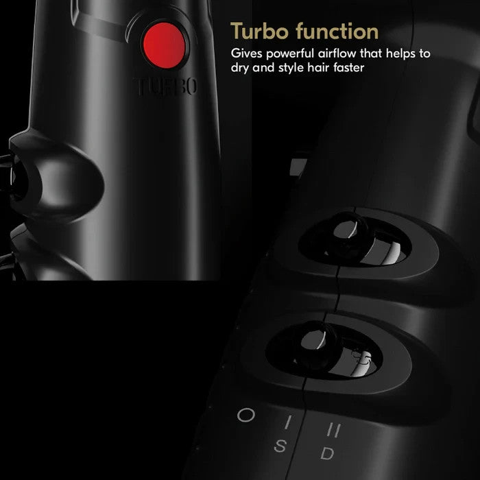 Ultra-Light Hair Dryer with Ionic & Ceramic Technology - Fast & Quiet Styling