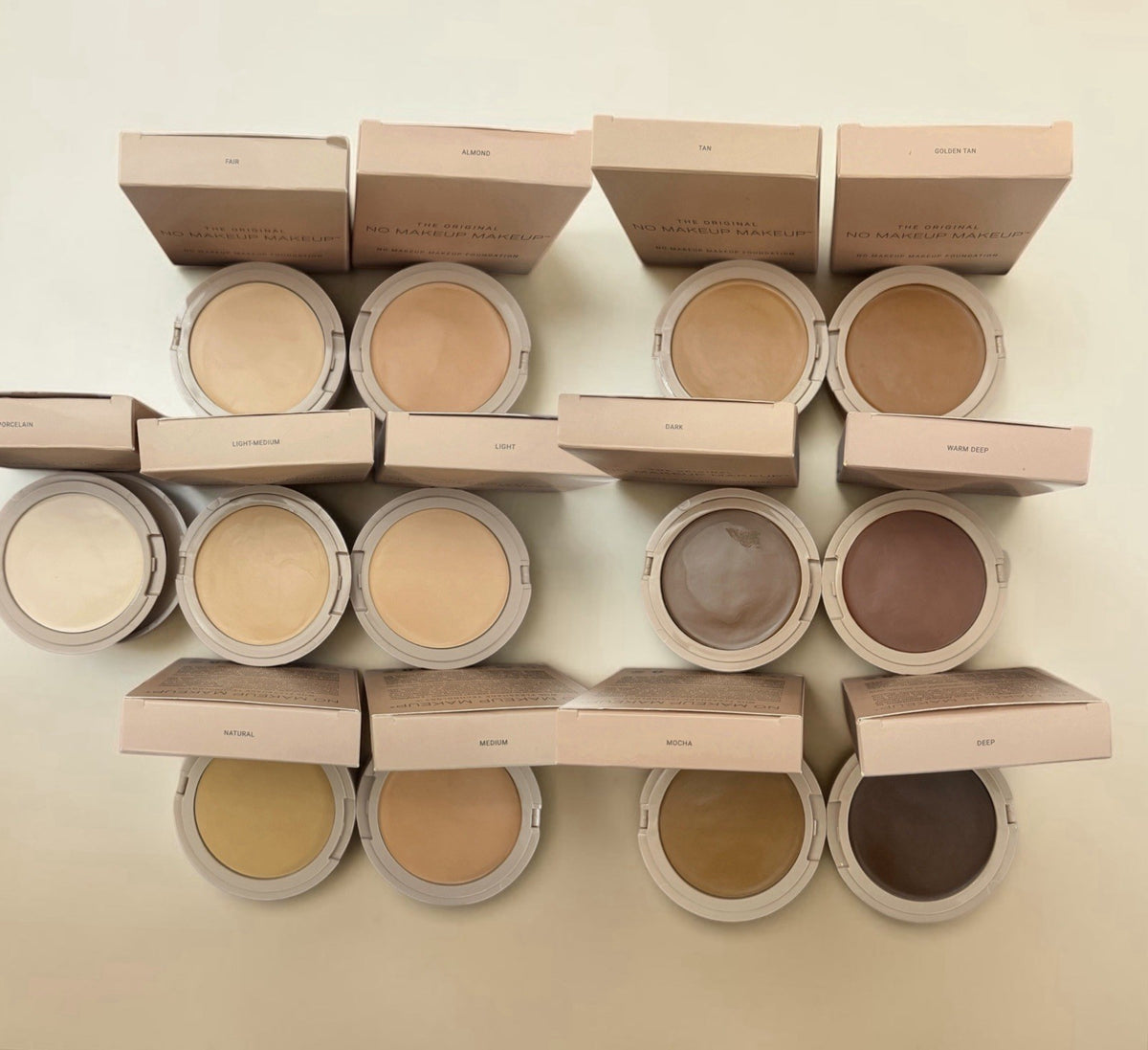 Foundations & Brush Duo - The Original No Makeup Makeup DARK Shade