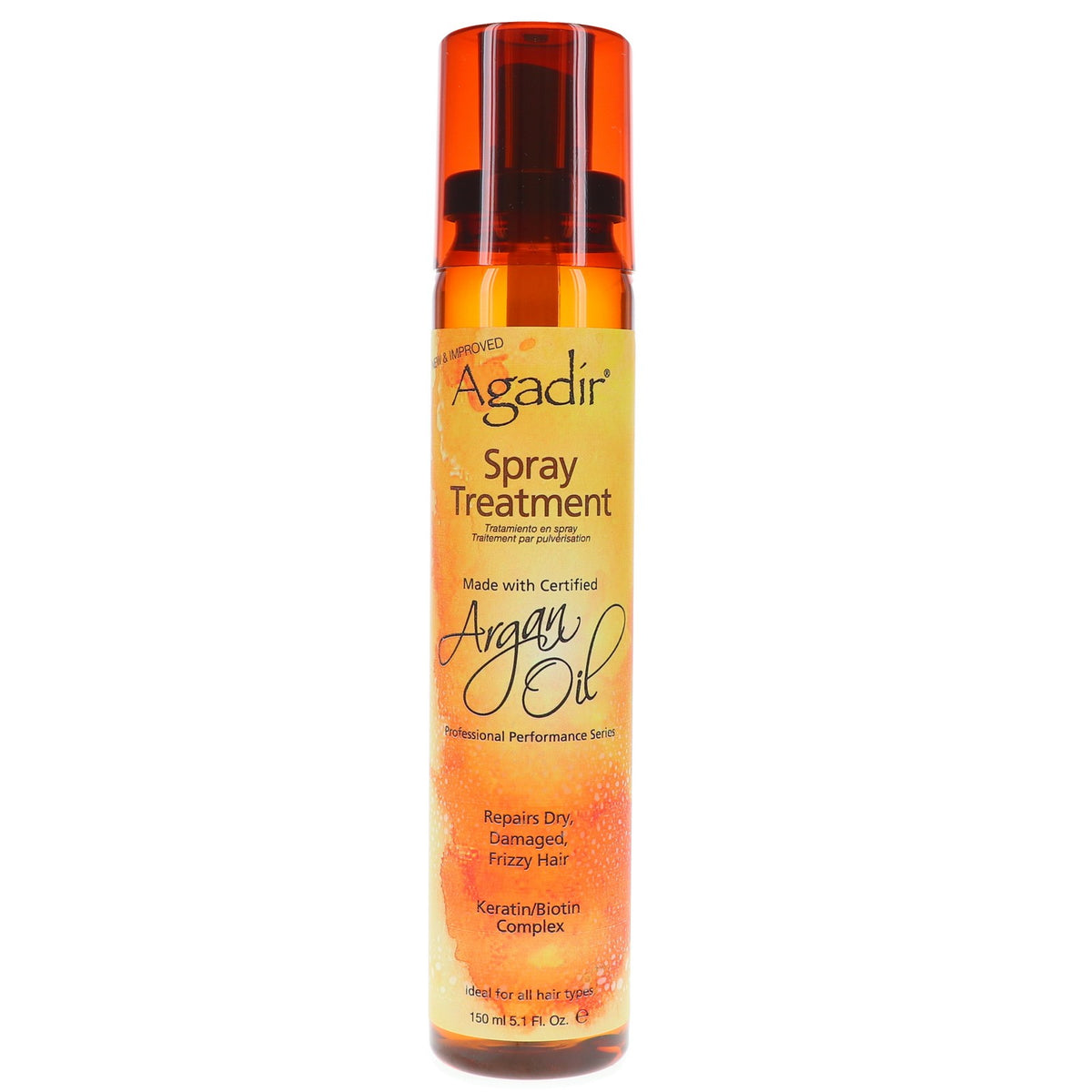 Argan Oil Hair Treatment Spray - Hydrating Shine & Frizz Control 5.1 oz
