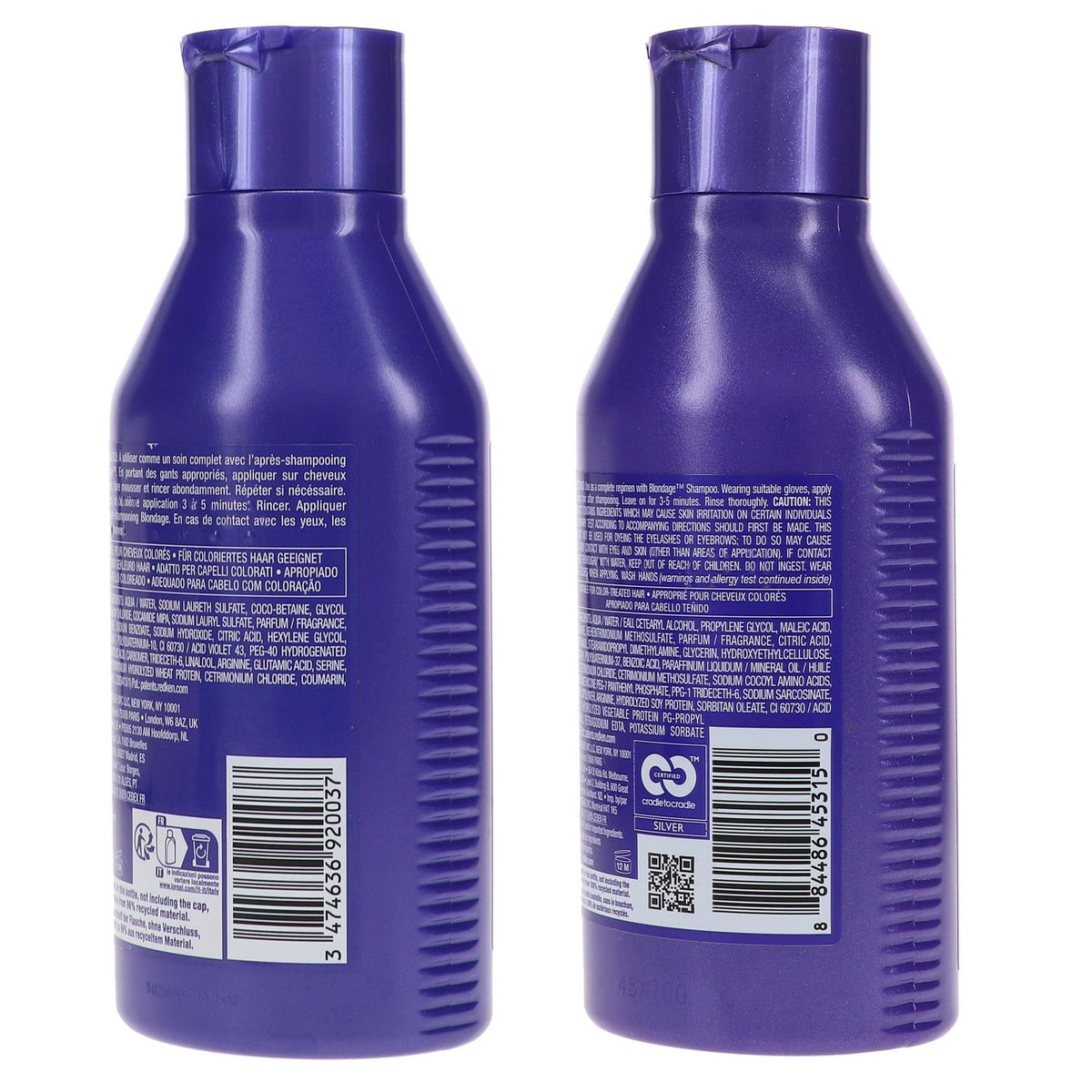 Redken Blondage Color Extend Shampoo & Conditioner Duo for Blonde Hair - pH Balanced 16.9 oz