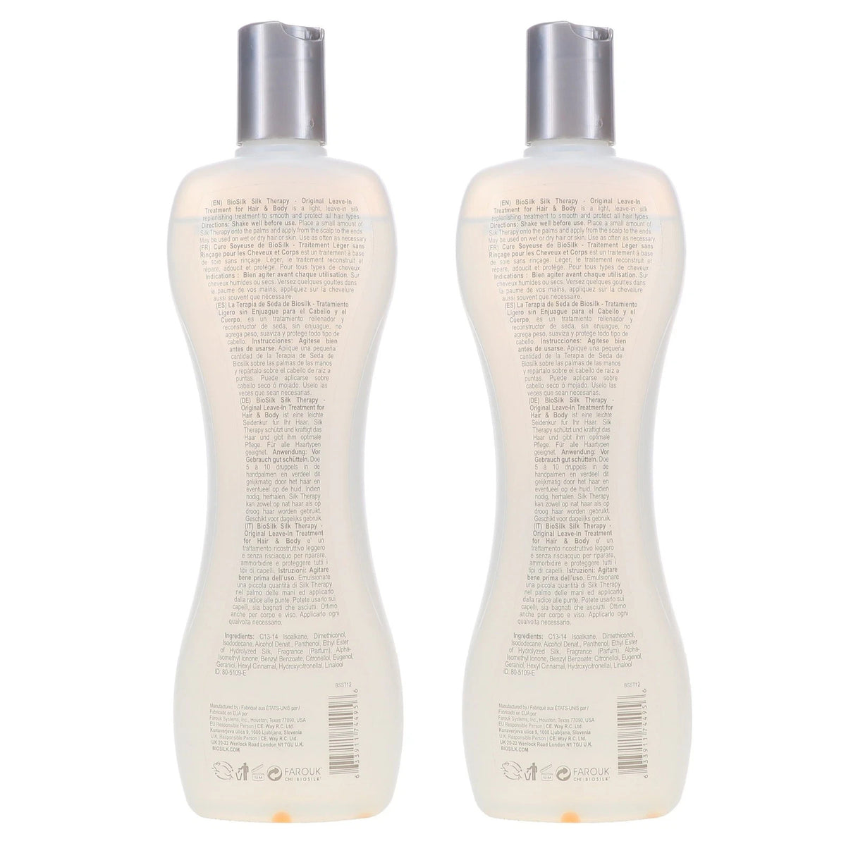 Silk Hair Treatment 12 oz - 2 Pack for Repair & Shine