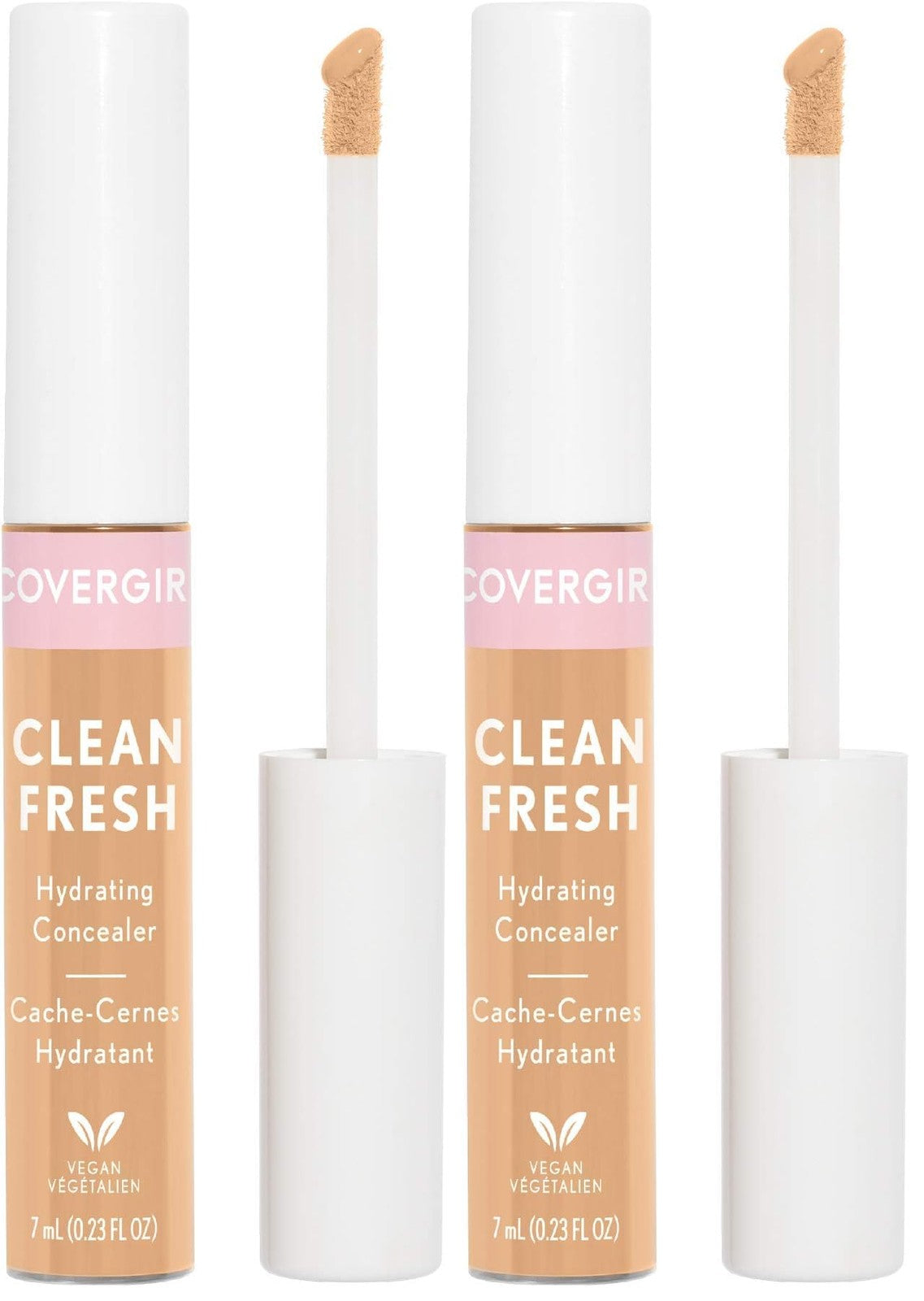 Hydrating Liquid Concealer Fair Light - Pack of 2, Natural Dewy Finish