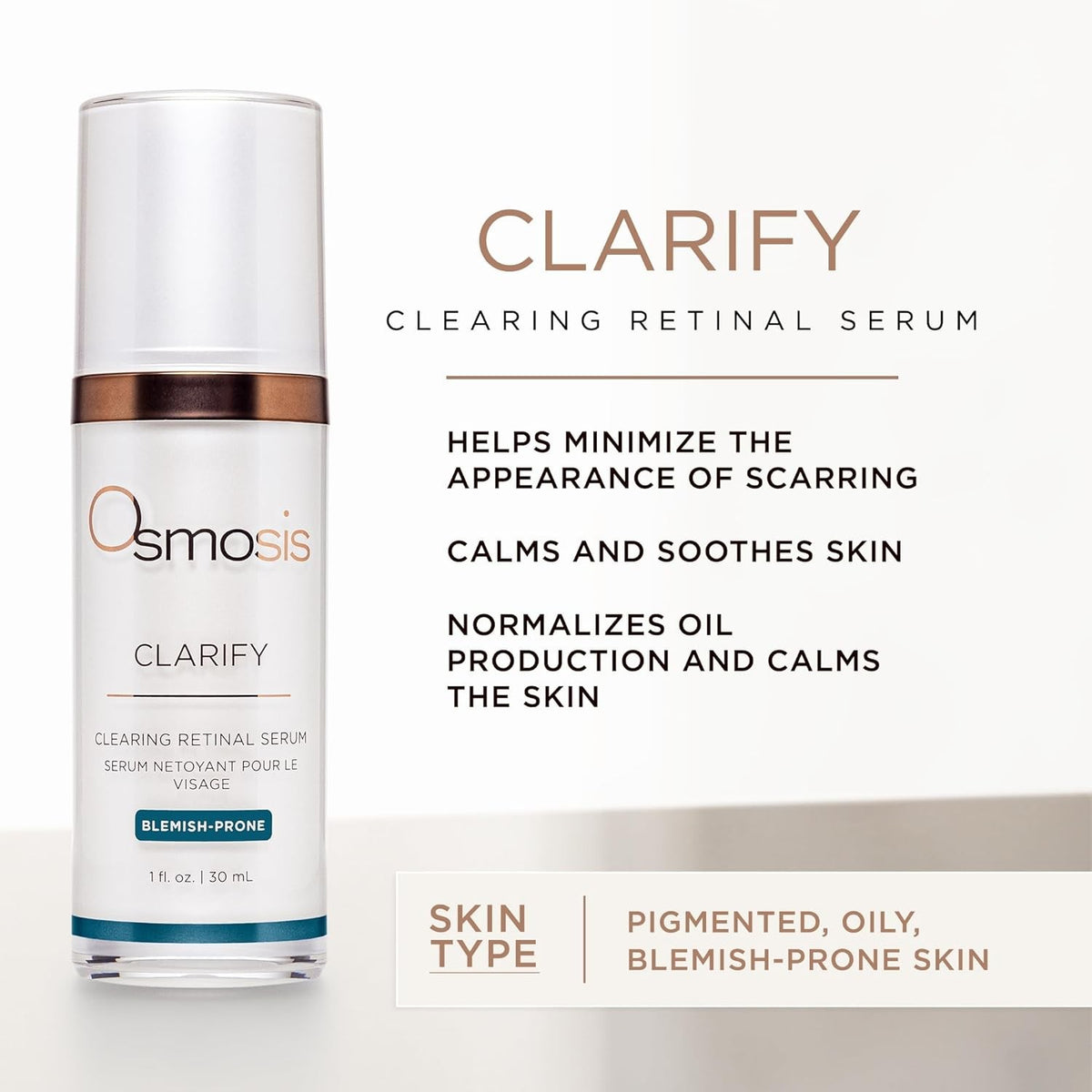 Retinal Clearing Serum for Acne and Scar Reduction - 30ml