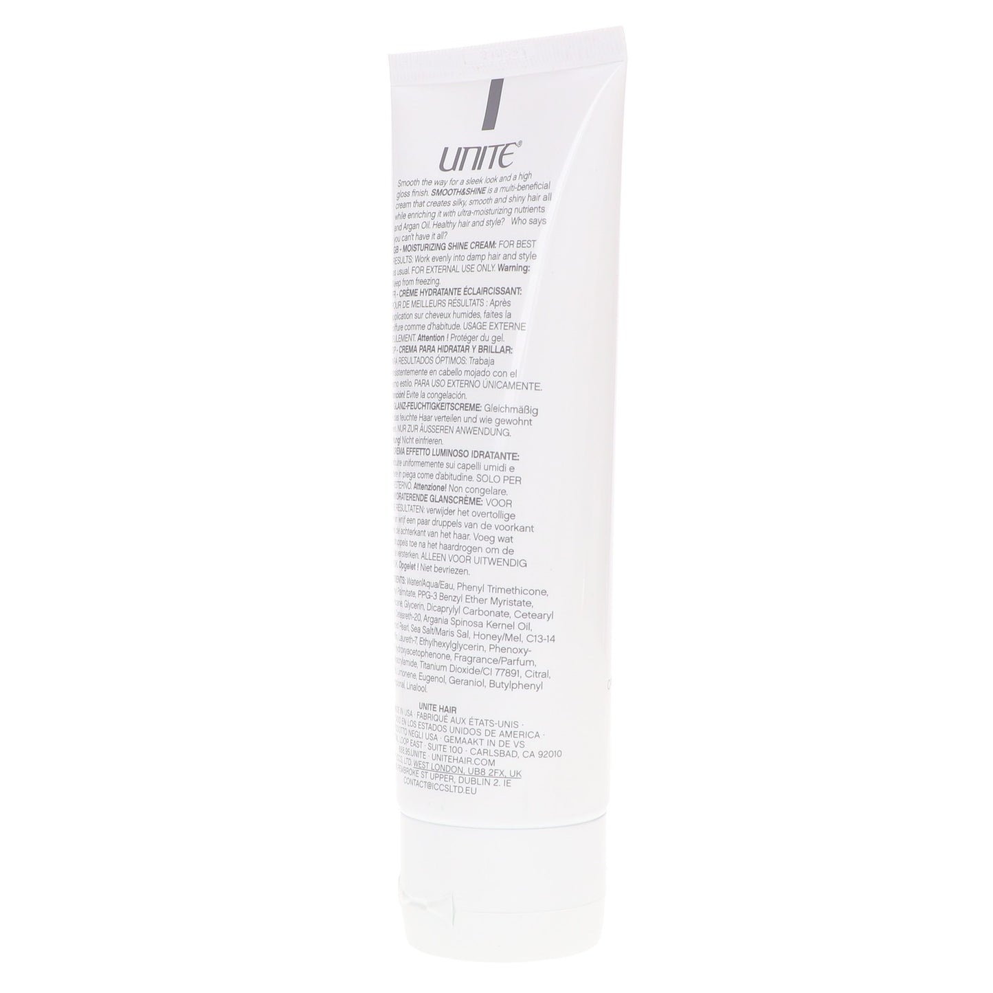Hair Styling Cream with Argan Oil & Pearl Powder - Smooth & Shine 3.5 oz