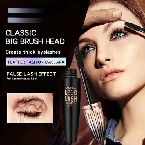 4D Waterproof Lash Mascara - Volumizing Lengthening Eyelash Make-up