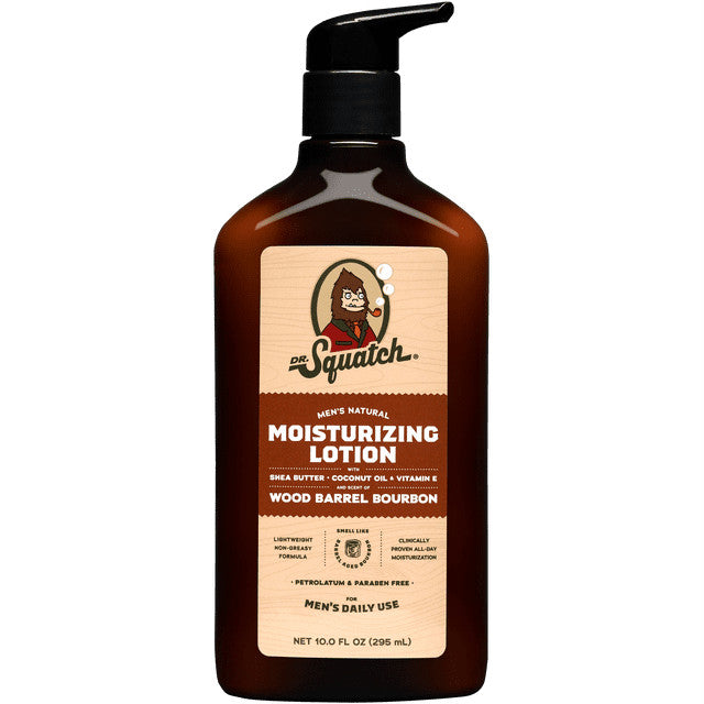 Natural Hand & Body Lotion - Wood Barrel Bourbon, 10 fl oz