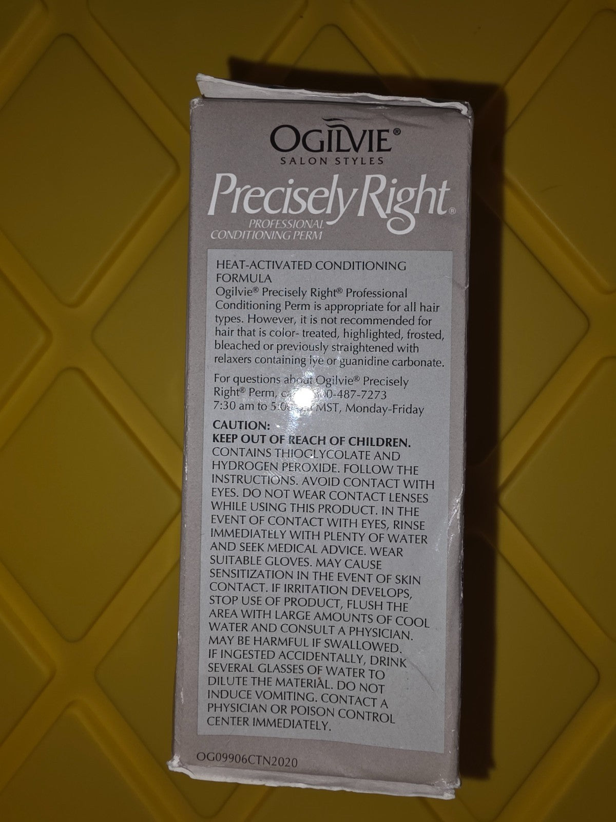 Ogilvie Precisely Right Perm for Normal or Hard-to-Wave Hair Heat Activated