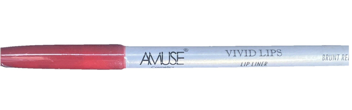 Vivid Lips Lip Liner Pencil - Brunt Red Makeup Tool