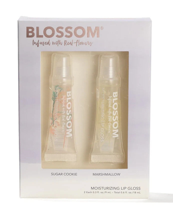 Moisturizing Lip Gloss Set - Sugar Cookie & Marshmallow