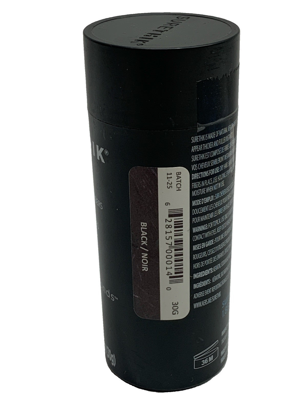 SURETHIK Hair Thickening Fibers 30g Fills Thinning for Visibly Fuller