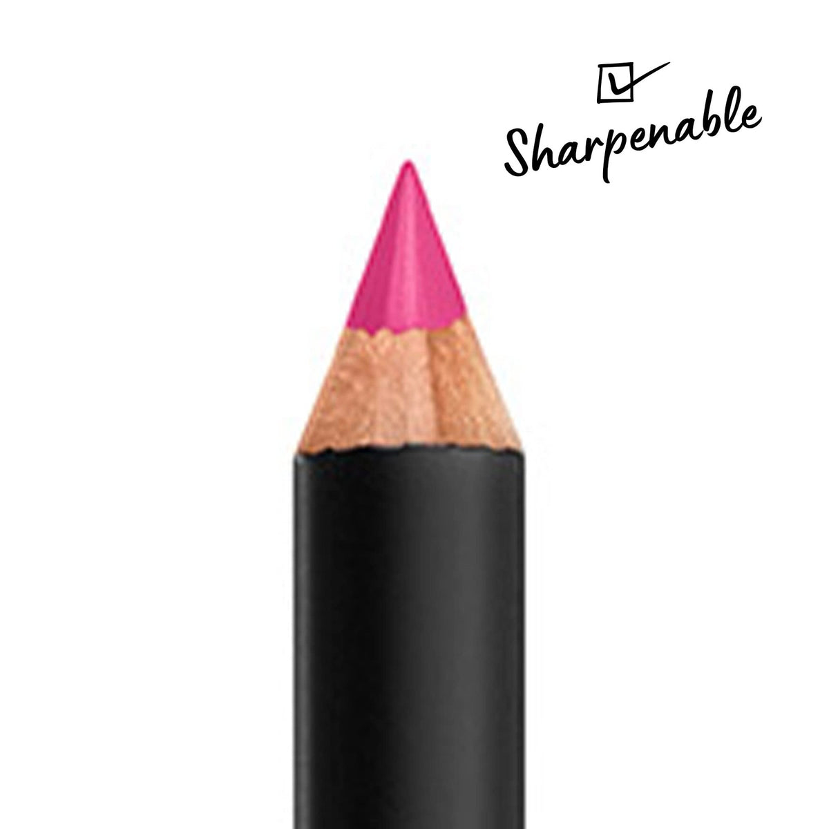 Set of 2 Matte Lip Liner Pencils - Pink Lust, Full Coverage, Velvety Finish