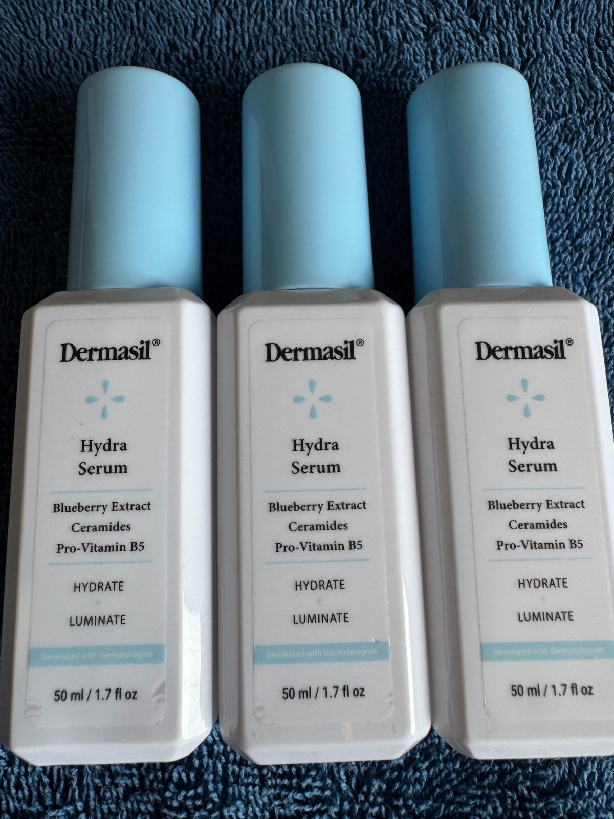 Hydrating Blueberry Serum with Ceramides & Pro-Vitamin B5 - 3 Pack