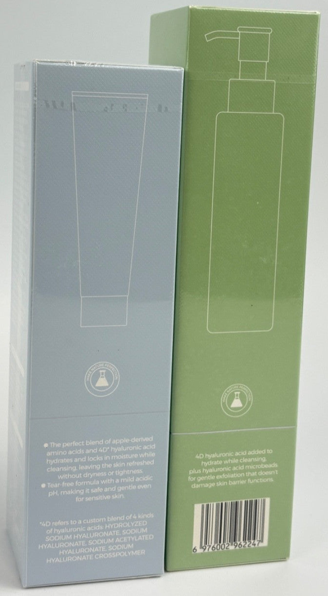 Double Cleanser Duo for Facial Cleansing - Gentle, Hydrating Face Wash Set