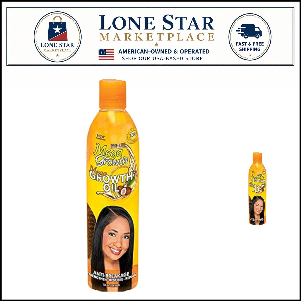 Anti-Breakage Hair Growth Oil - 236 ML