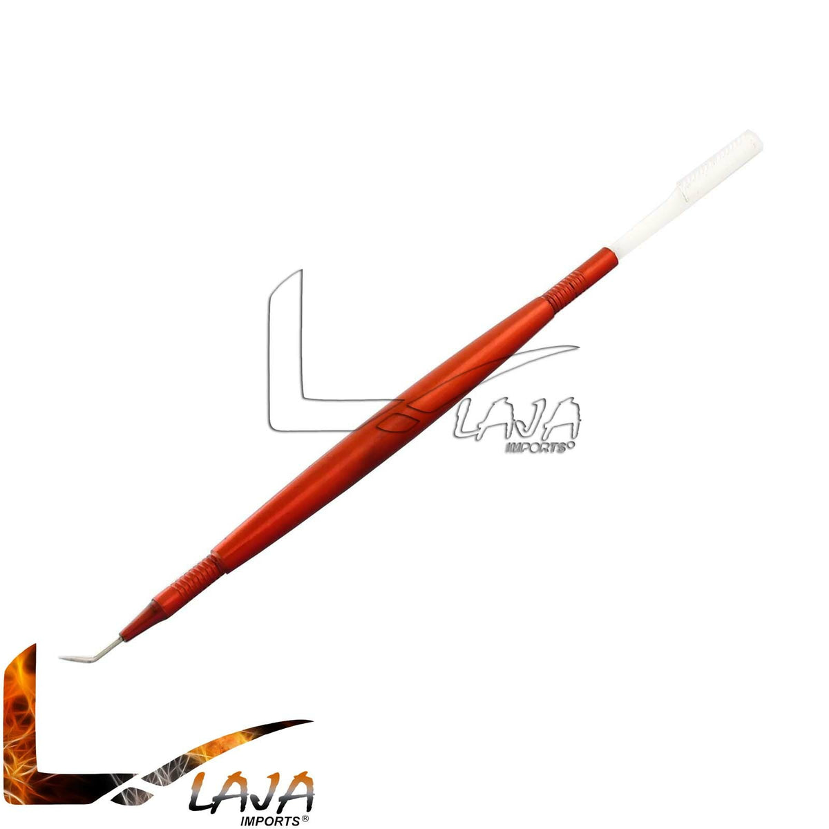 Eyelash Lift Separator Tool with Comb - Red Stainless Steel Eyelash Separator