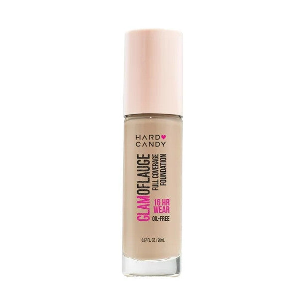 Hard Candy Full Coverage Oil-Free Foundation - Cool Beige 1509 (3 Pack)