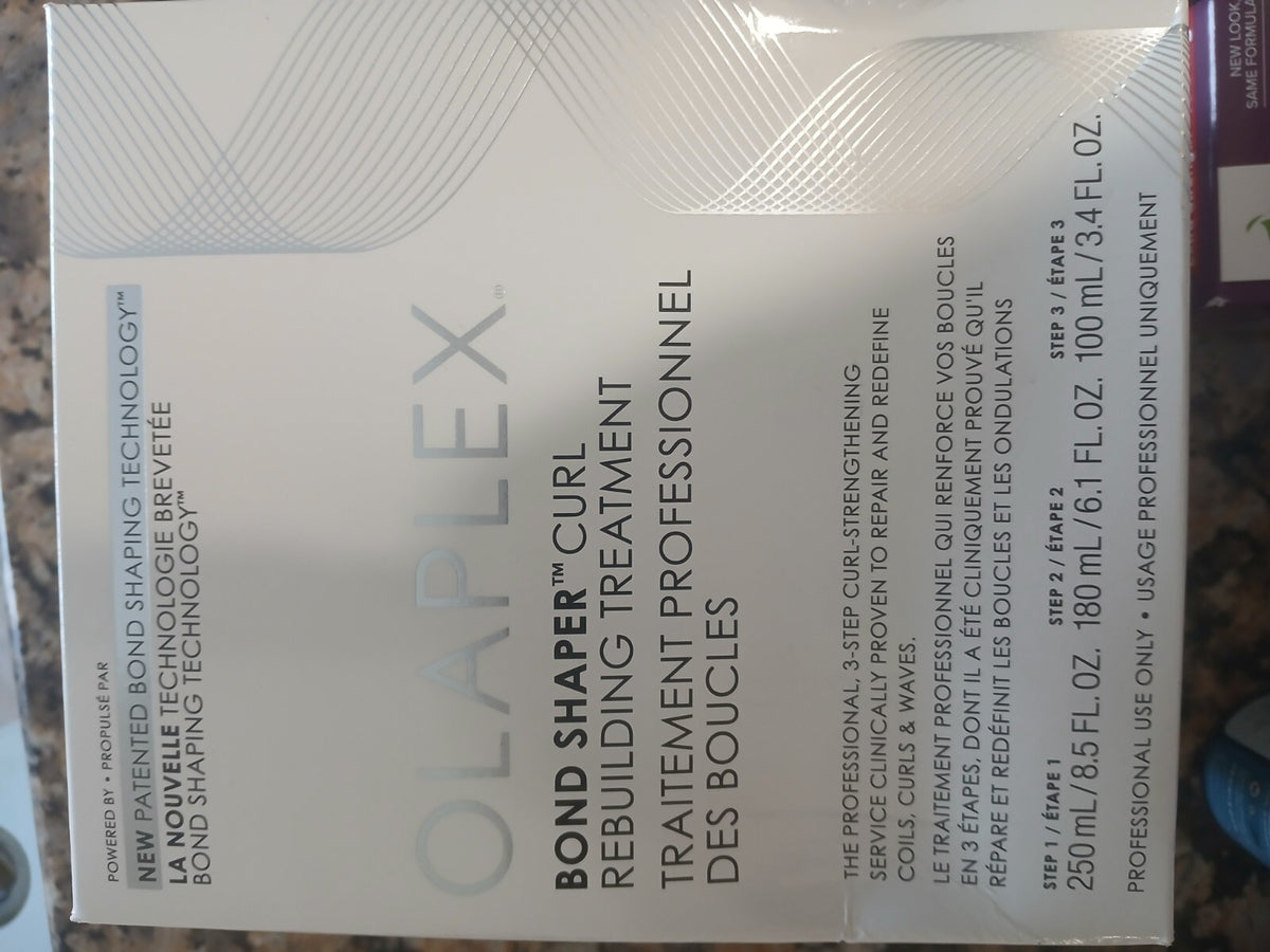 Olaplex Bond Shaper Curl Rebuilding Hair Treatment - Professional Hair Care