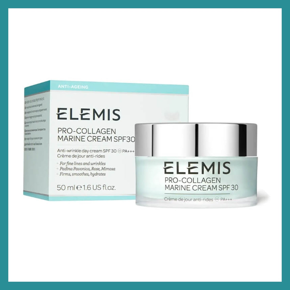 Elemis Pro-Collagen Marine Cream SPF 30 - Hydrating Anti-Aging Moisturizer 50ml