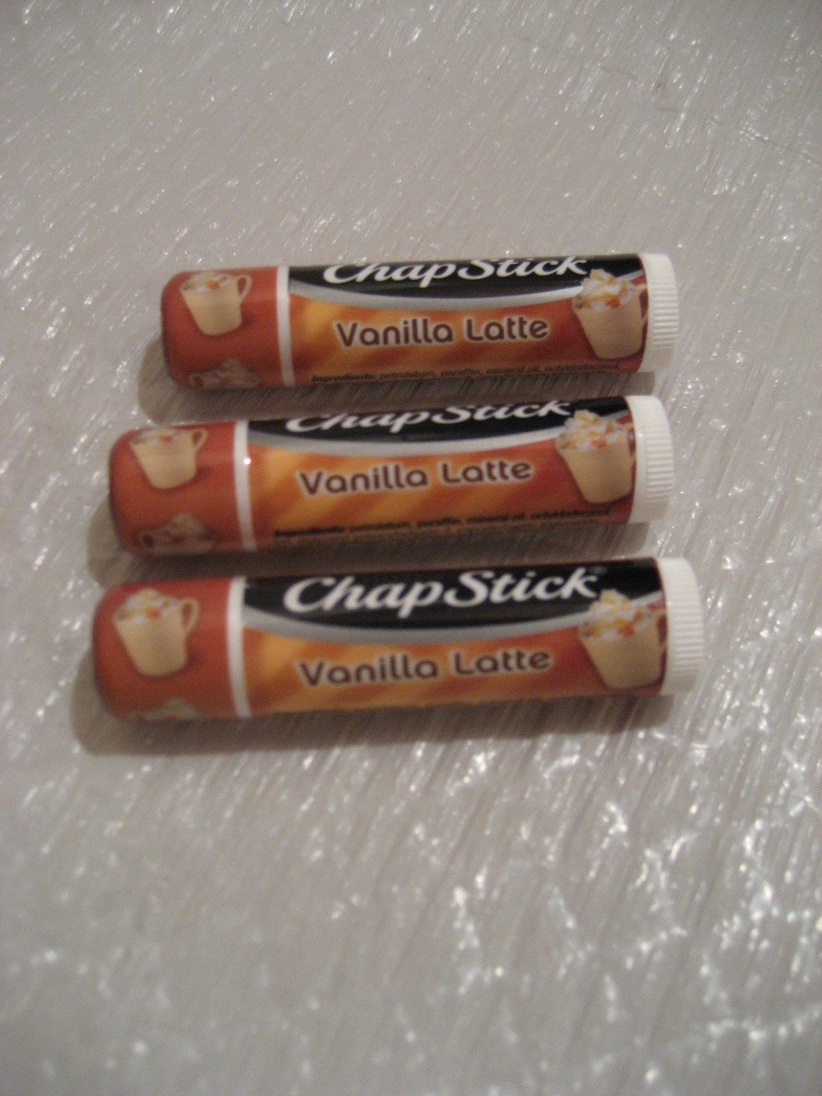 ChapStick Vanilla Latte Lip Balm Set - 3 Fresh & Sealed