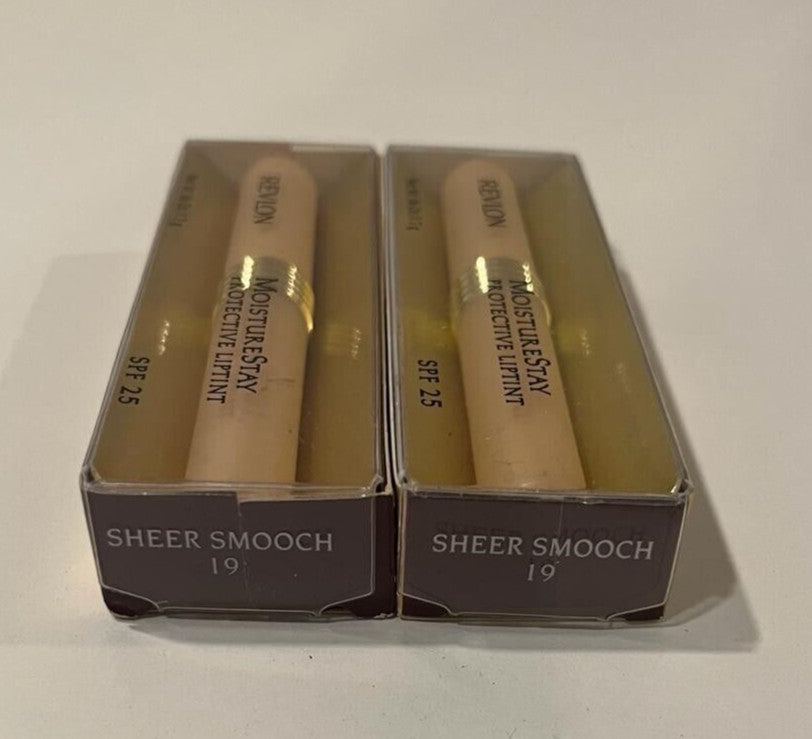 Revlon Moisture Stay Lip Tint SPF 25 Sheer Smooch - 2 Pack, 0.06 oz Each